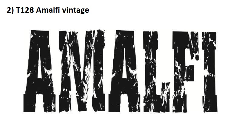 2 T128 Amalfi vintage